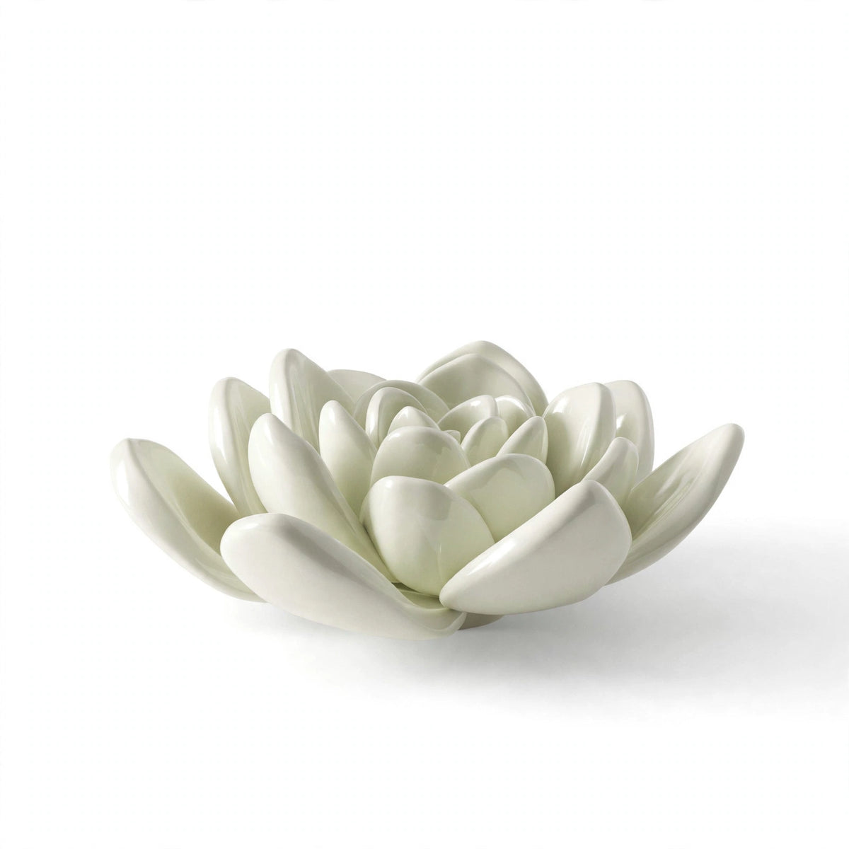 Verdant Lotus Sculpture