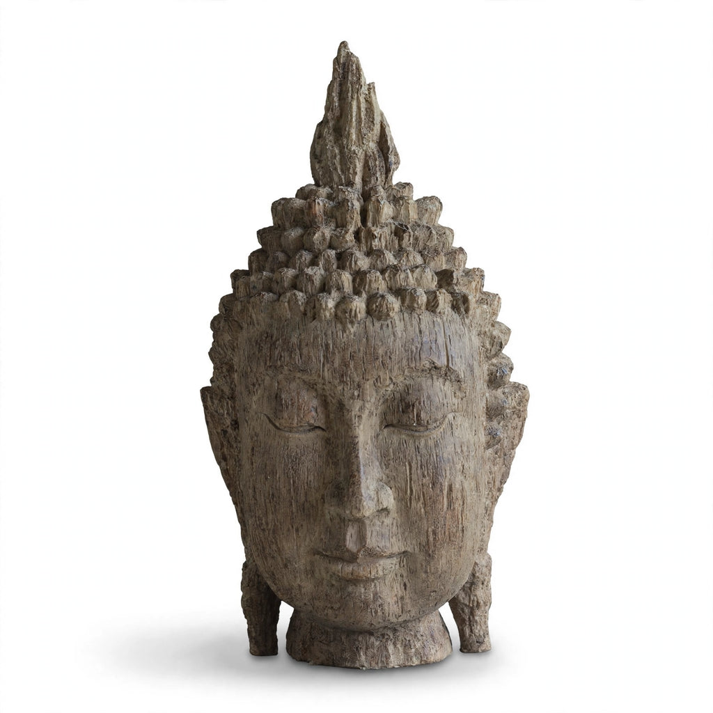 Madeira Buddha Sculpture