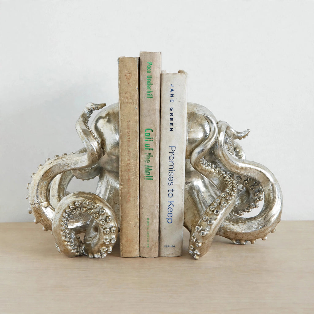 Leandro Octopus Bookends