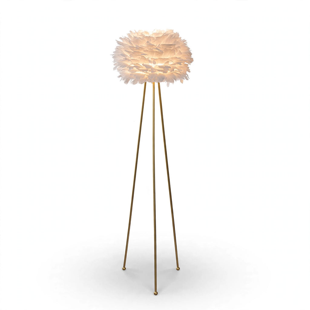 Verde Feather Floor Lamp