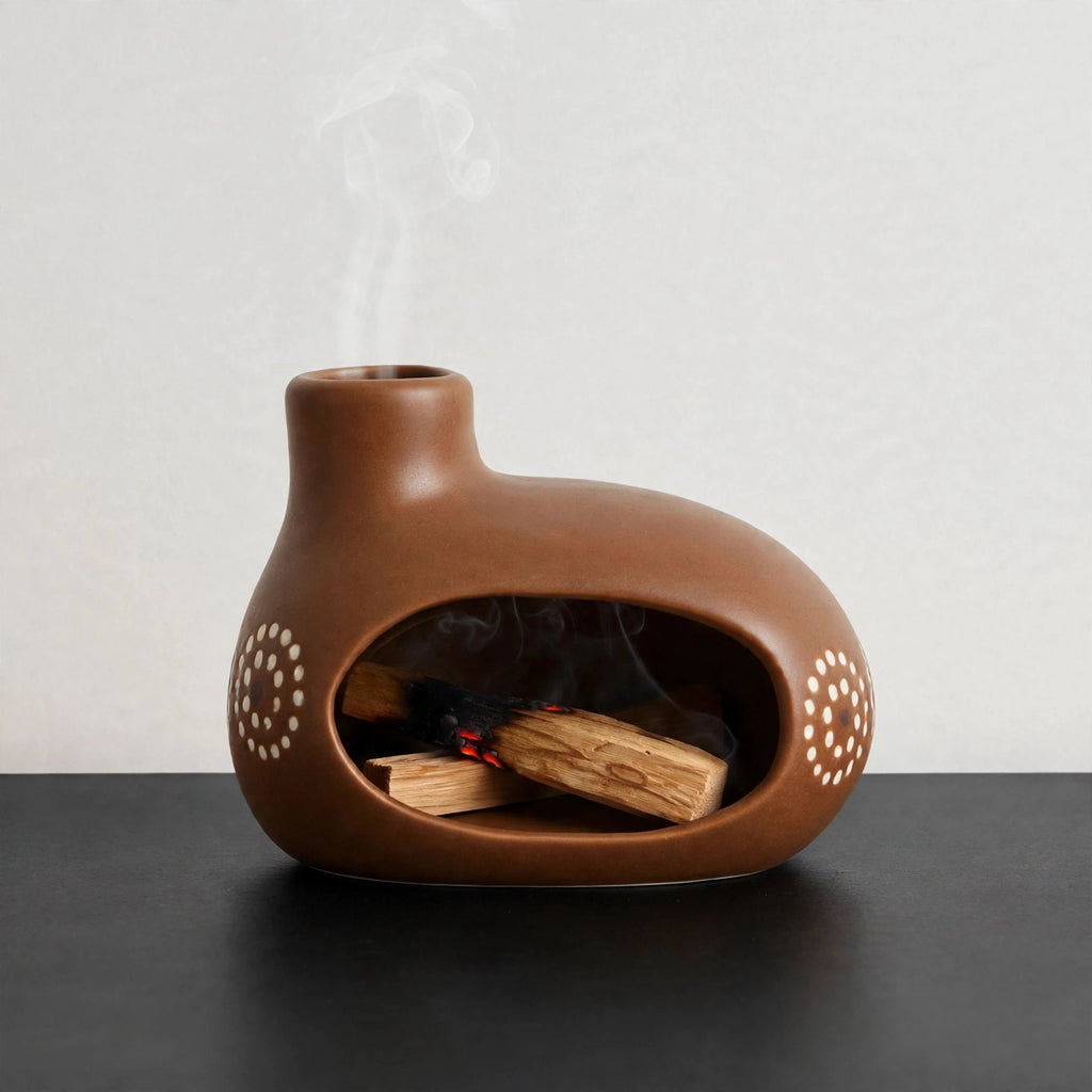 Cagnes Rose Incense Holder